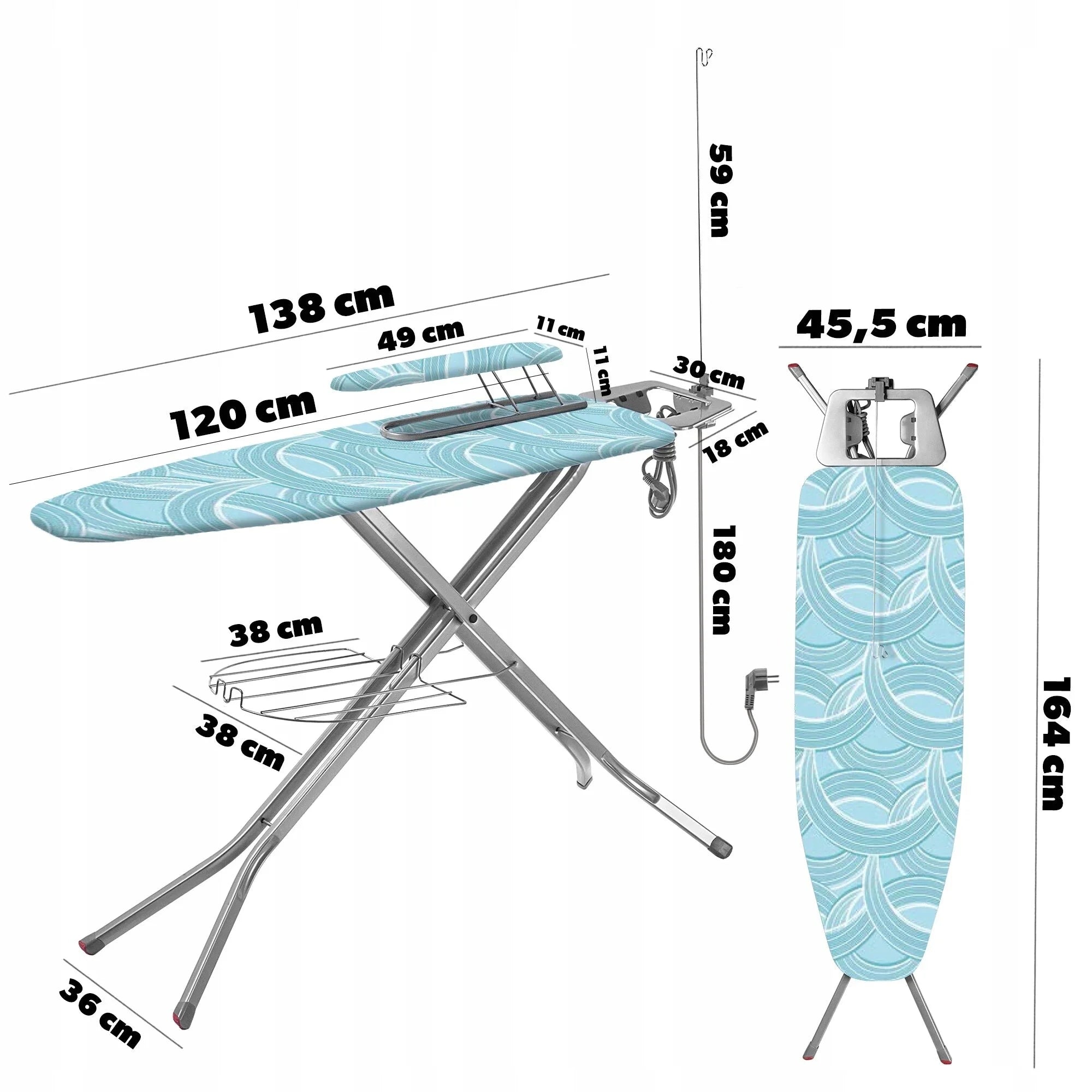 Table À Repasser Avec Prise Intégrée