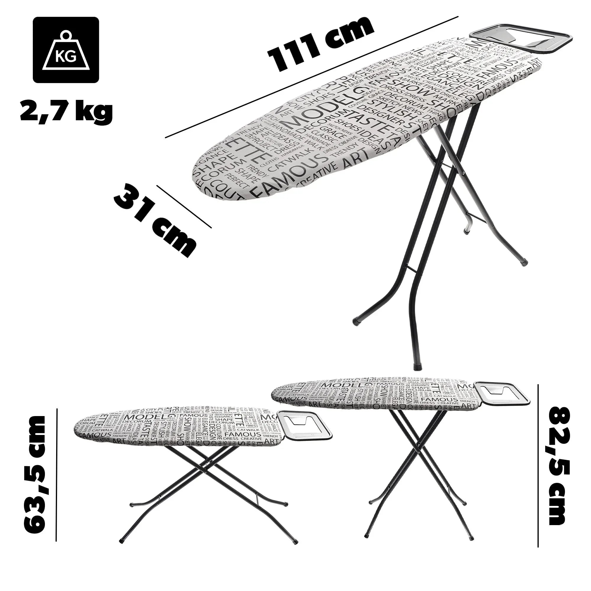 Table À Repasser Avec Support