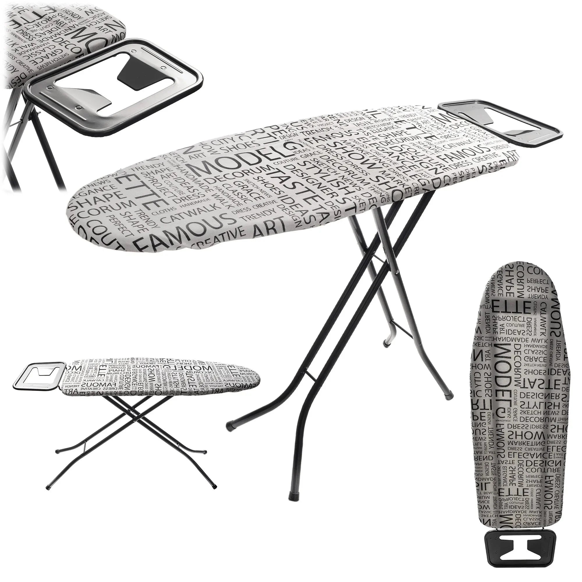 Table à repasser avec support