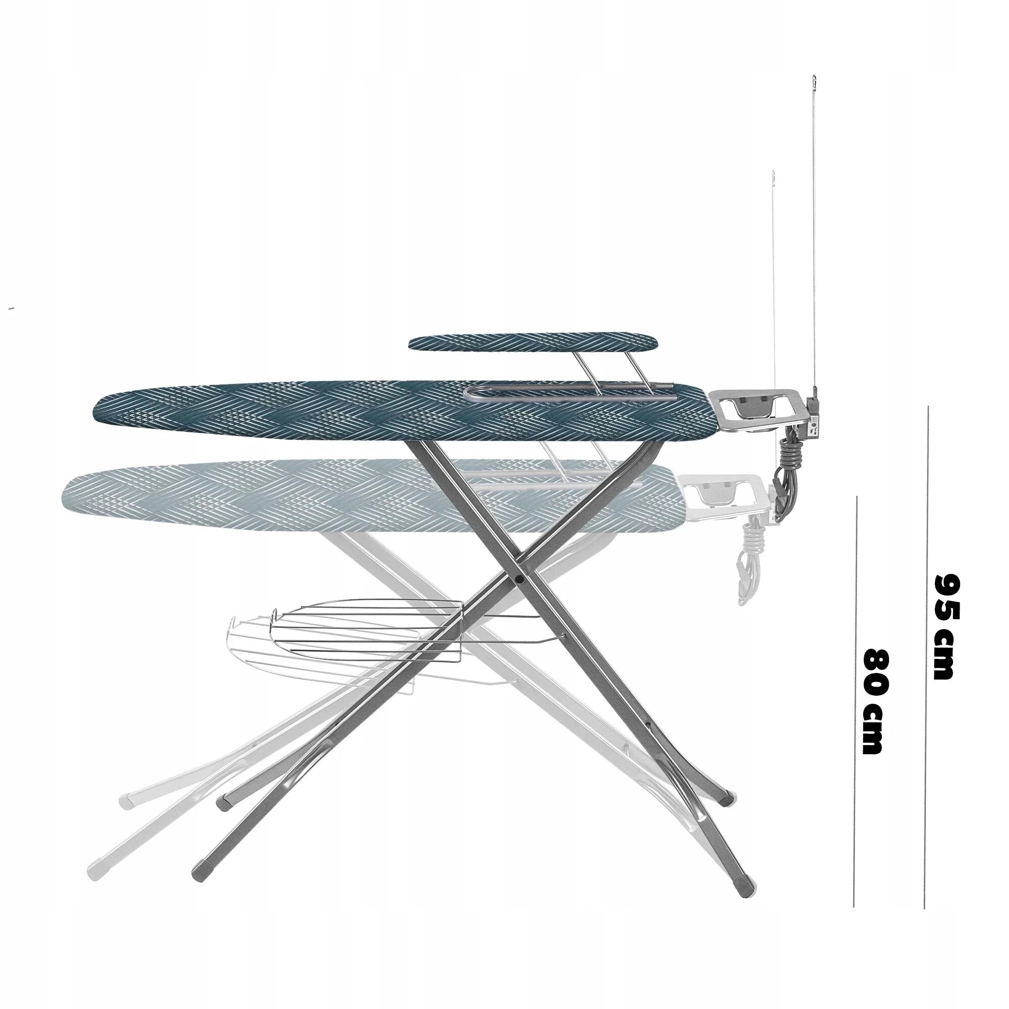 Table À Repasser Bleue